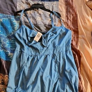 Torrid chambray summer dress